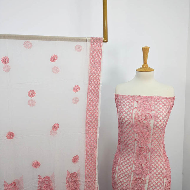 Handmade Pure China Crinkle 2 pc Unstitched