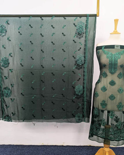 Chiffon with Embroidered Work Shirt Dupatta 2PC Unstitched