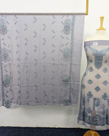 Chiffon with Embroidered Work Shirt Dupatta 2PC Unstitched