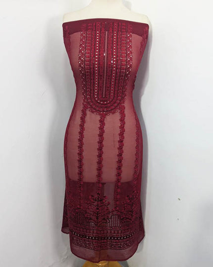 Chiffon with Embroidered Work 2PC Unstitched