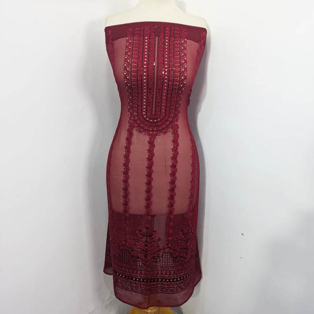 Chiffon with Embroidered Work 2PC Unstitched