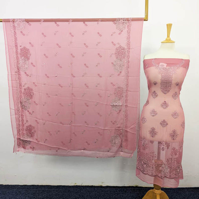 Chiffon with Embroidered Work Shirt Dupatta 2PC Unstitched