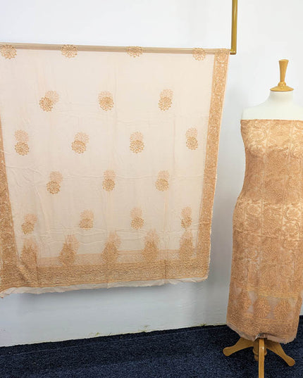 Handmade Pure China Crinkle 2 pc Unstitched