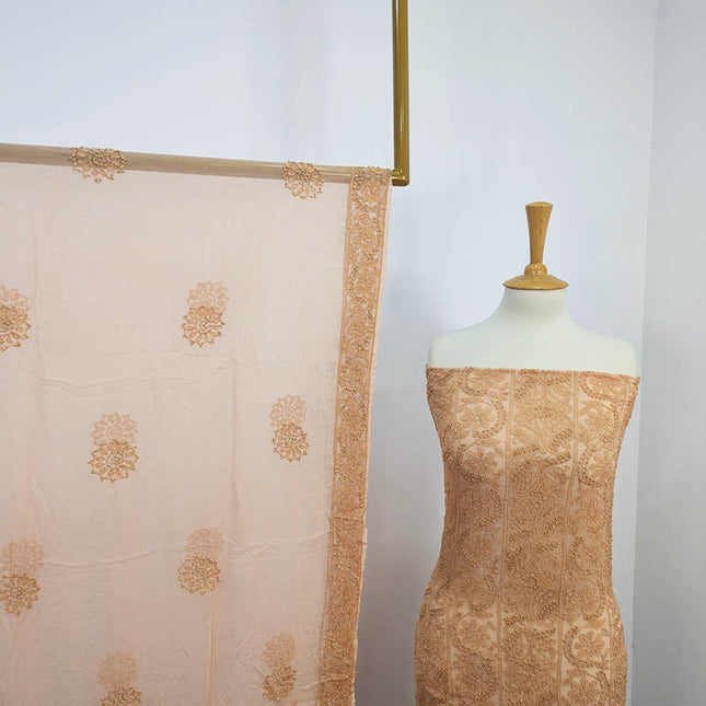 Handmade Pure China Crinkle 2 pc Unstitched