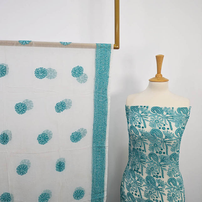 Handmade Pure China Crinkle 2 pc Unstitched