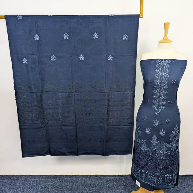 Embroidered Viscose 3PC Unstitched