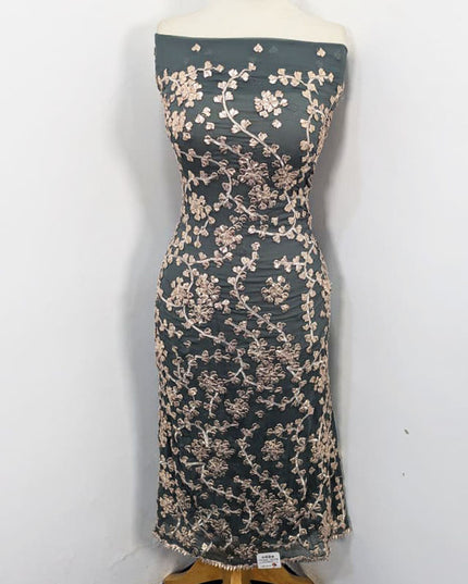 Fancy Chiffon with Full Jaal Gotta Work 2PC Unstitched