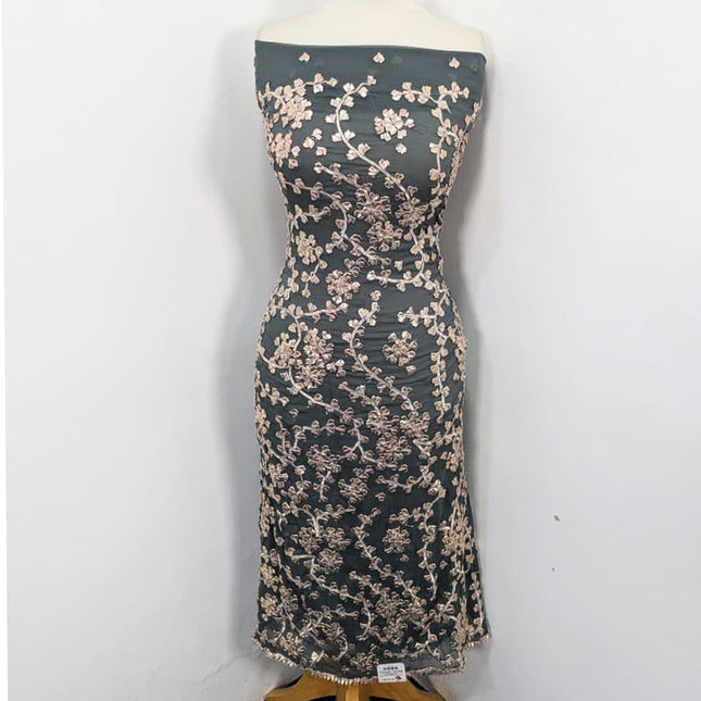 Fancy Chiffon with Full Jaal Gotta Work 2PC Unstitched