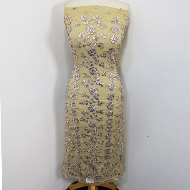 Handmade Full Jaal Gotta Work Chiffon 2PC Unstitched