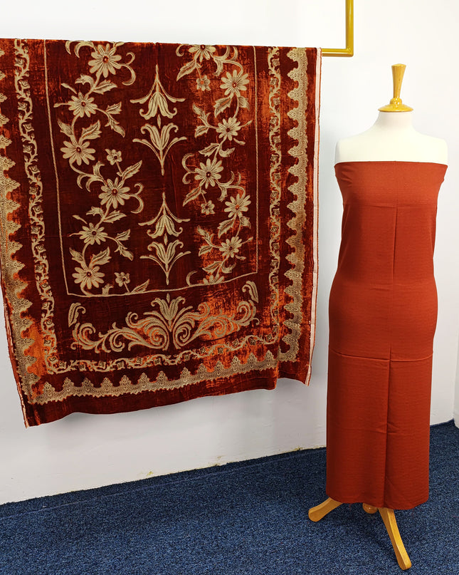 Viscose with  Palachi Shawl