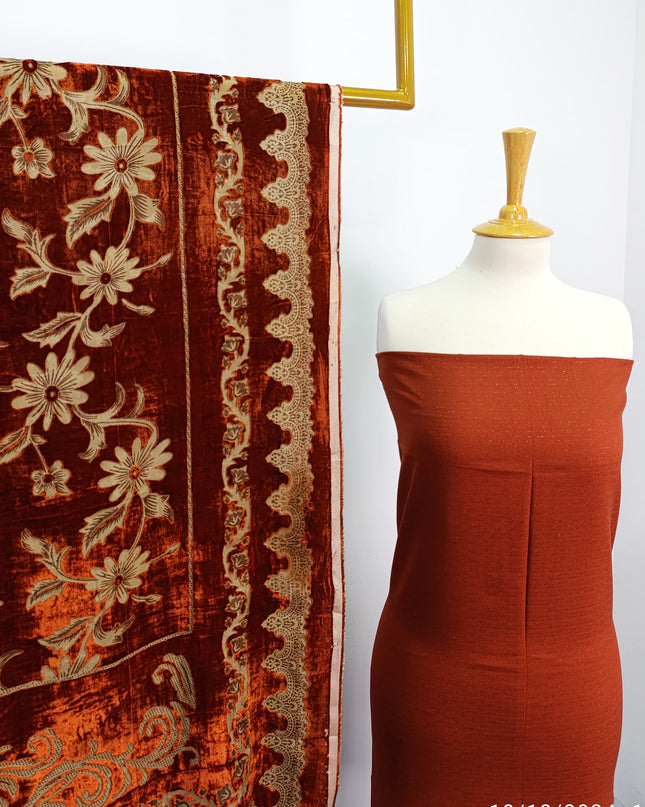 Viscose with  Palachi Shawl