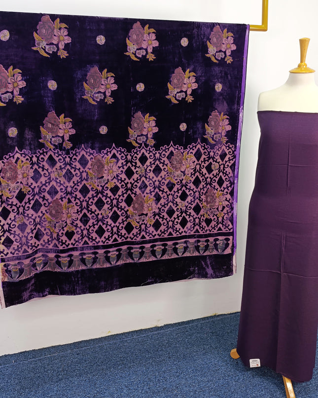 Viscose with  Palachi Shawl