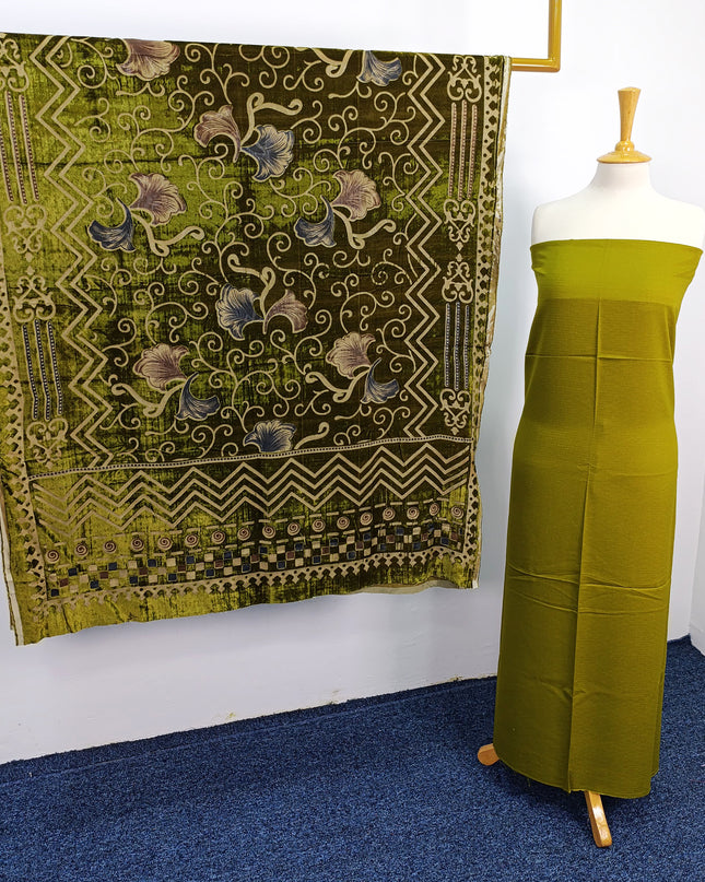 Viscose with  Palachi Shawl