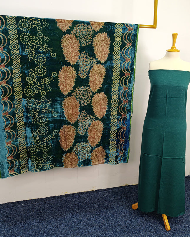 Viscose with  Palachi Shawl