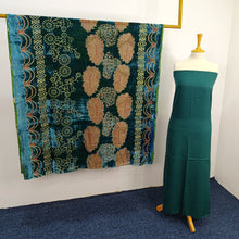 Load image into Gallery viewer, Viscose 3 Piece Suit with Velvet Palachi Shawl
