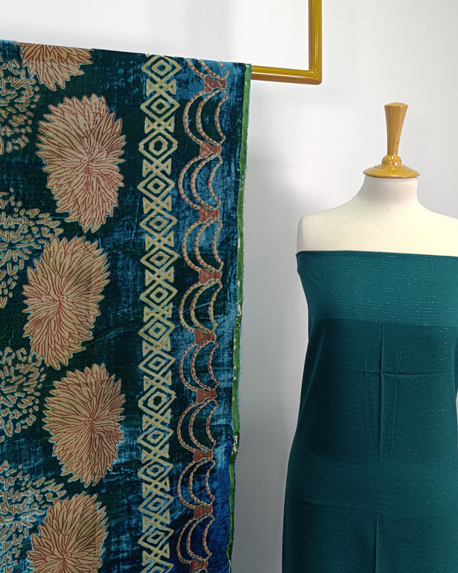 Viscose with  Palachi Shawl
