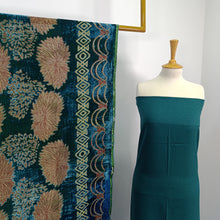 Load image into Gallery viewer, Viscose 3 Piece Suit with Velvet Palachi Shawl
