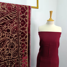 Load image into Gallery viewer, Viscose 3 Piece Suit with Velvet Palachi Shawl
