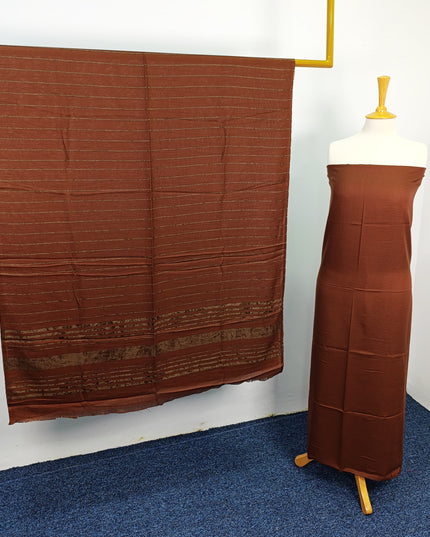 Dyed Bana Dora With Zari Work
