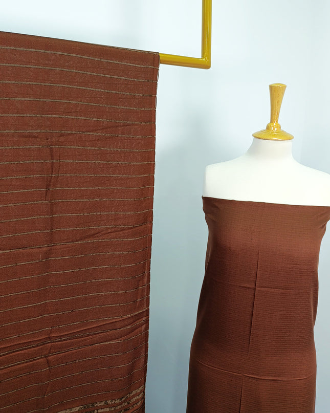 Dyed Bana Dora With Zari Work