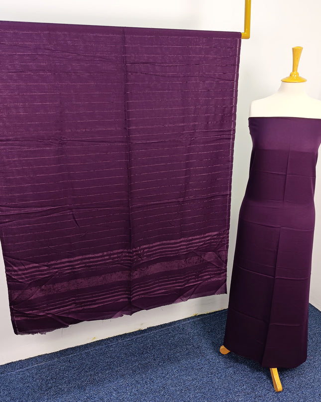 Dyed Bana Dora With Zari Work