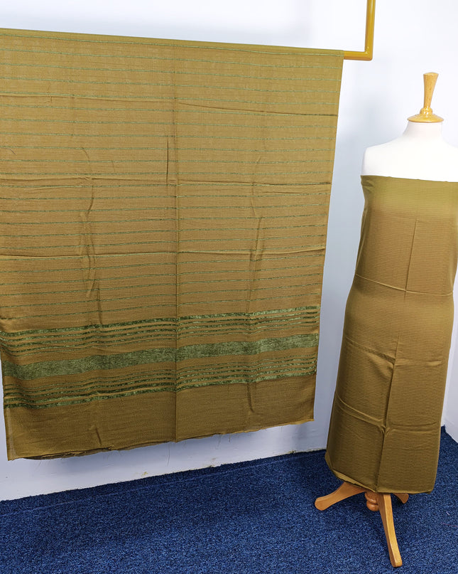 Dyed Bana Dora With Zari Work