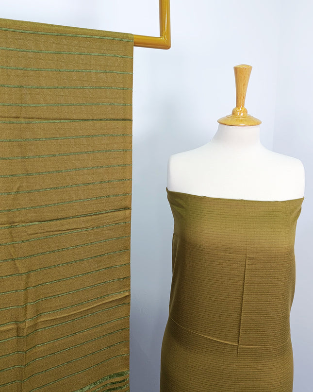 Dyed Bana Dora With Zari Work