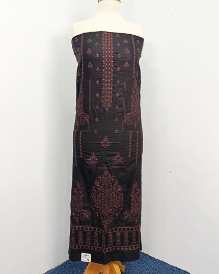 Fancy Dhanak Embroidered winter suit