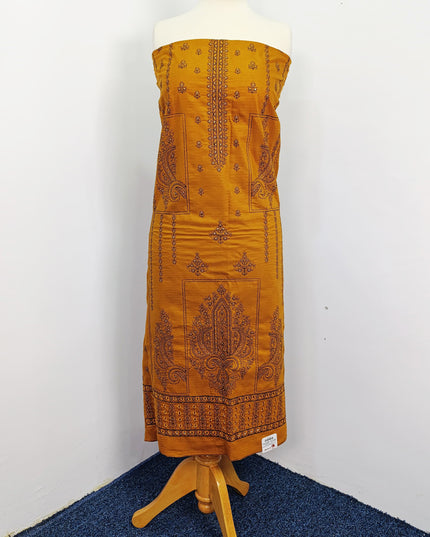 Fancy Dhanak Embroidered winter suit
