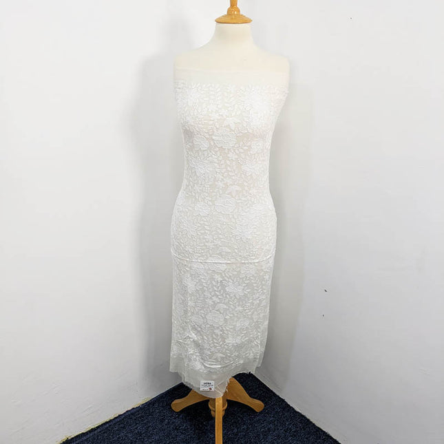 Handmade Kacha Pakka Tanka Work Dyeable 2 pc Unstitched