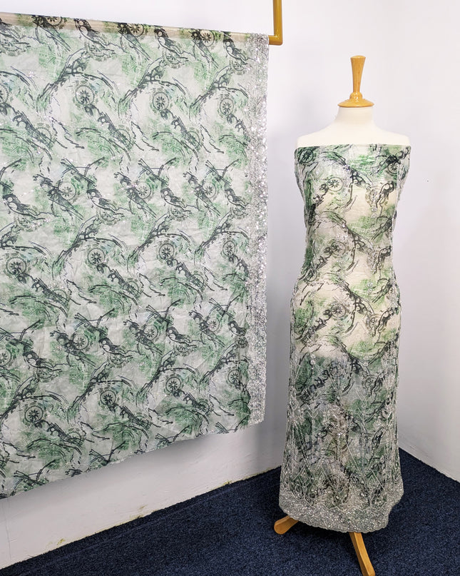 Turkish Printed Handmade  Silk Cut Dana