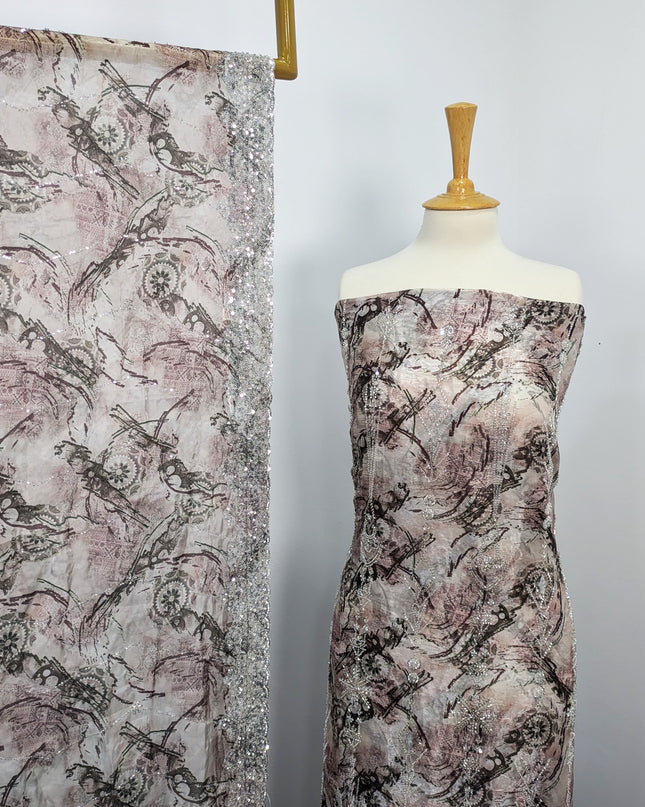 Turkish Printed Handmade  Silk Cut Dana
