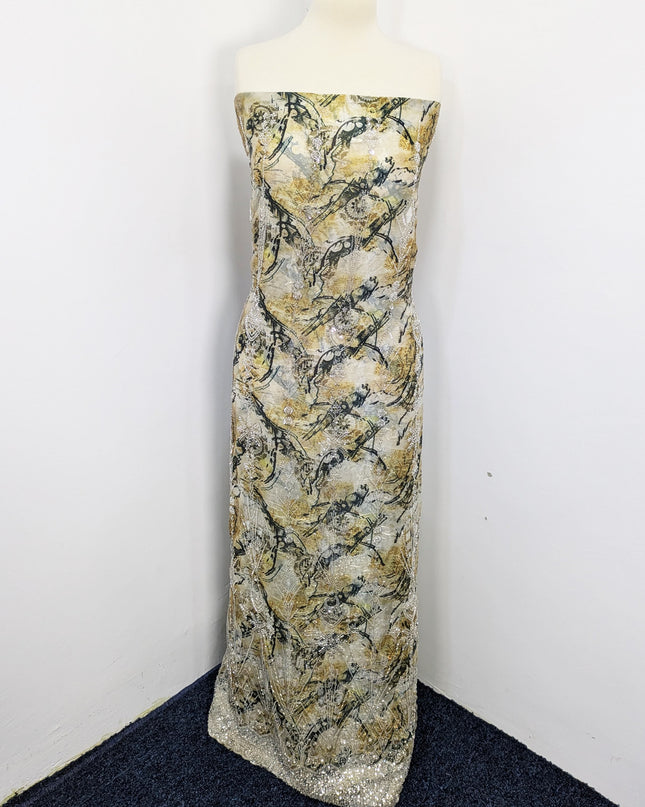 Turkish Printed Handmade  Silk Cut Dana