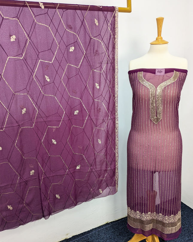 Fancy Embroidered Chiffon