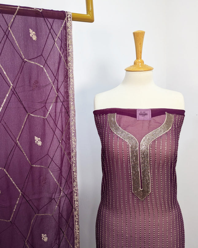 Fancy Embroidered Chiffon