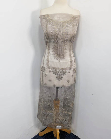 Embroidered Organza with Net Dupatta 2PC Unstitched