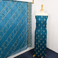 Load image into Gallery viewer, Fancy Chiffon Full Jaal Shirt &amp; Dupatta
