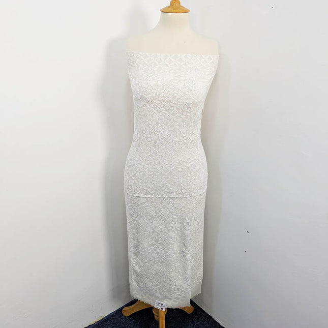 Handmade Kacha Pakka Tanka Work Dyeable 2 pc Unstitched