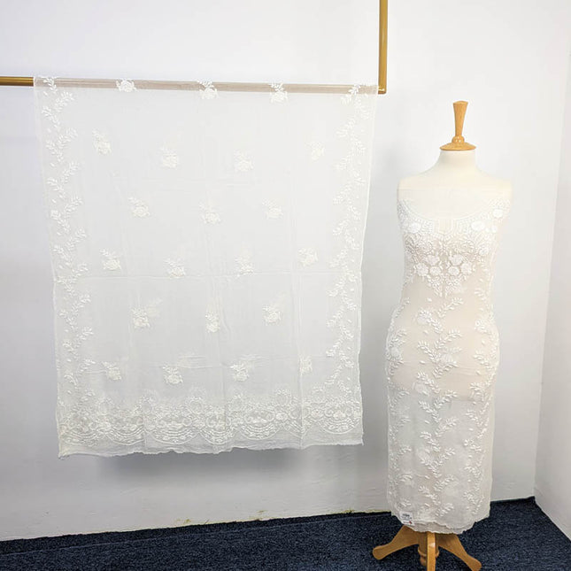 Handmade Pakka Tanka Work 2pc Unstitched