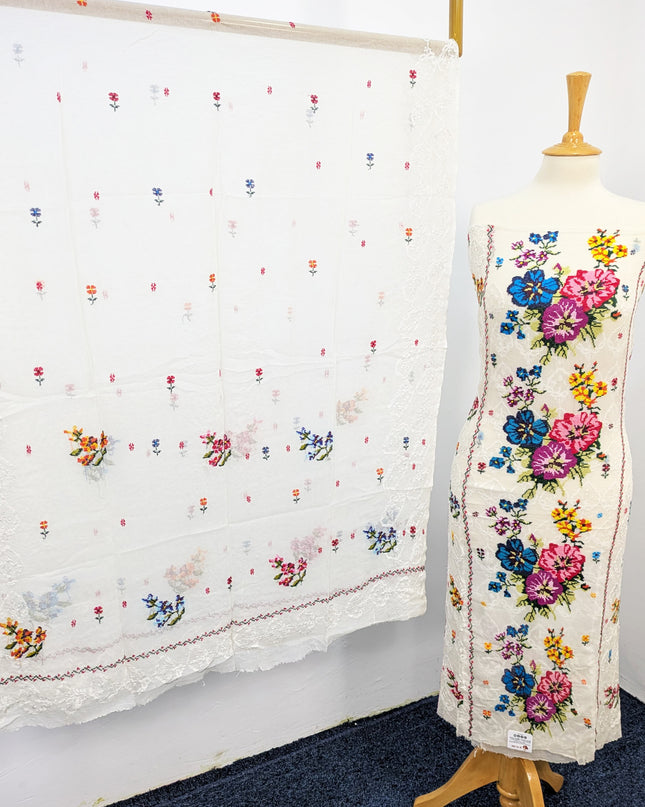 Cross Stitch And Shadow work