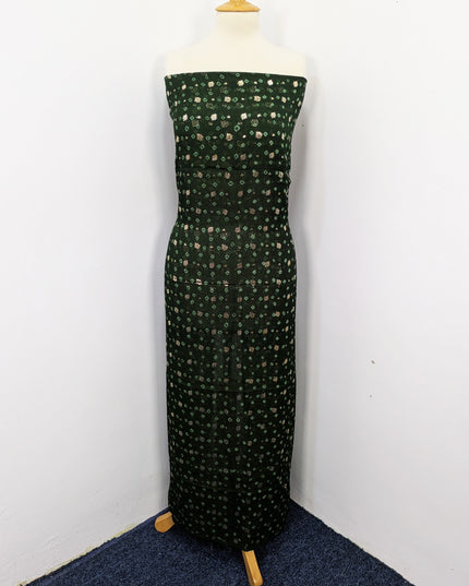 Indian Banarsi + Chunri Work 2pc Suit