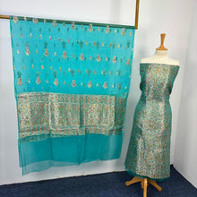 Load image into Gallery viewer, Fancy Organza With Indian Banarasi Work
