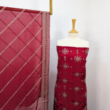 Load image into Gallery viewer, Raw Silk With Chiffon Dupatta
