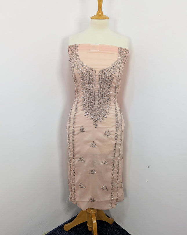Pakistani Chiffon with Handmade  LCD Gotta Work