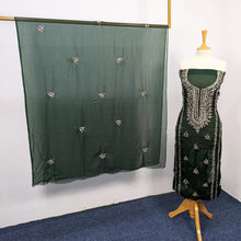 Load image into Gallery viewer, Pakistani Chiffon with Handmade LCD Gotta Work
