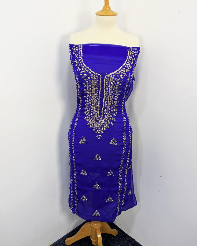 Pakistani Chiffon with Handmade LCD Gotta Work