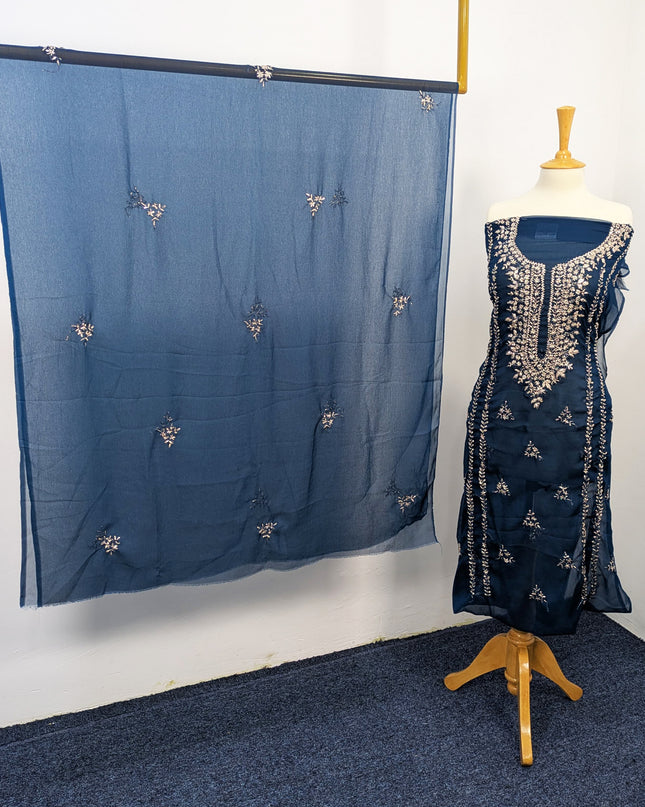 Pakistani Chiffon with Handmade LCD Gotta Work