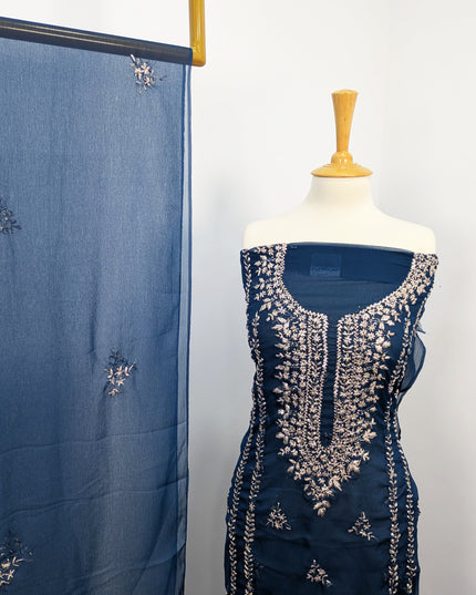 Pakistani Chiffon with Handmade LCD Gotta Work