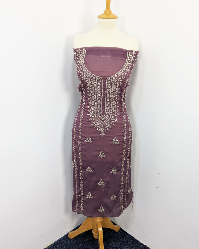 Pakistani Chiffon with Handmade LCD Gotta Work