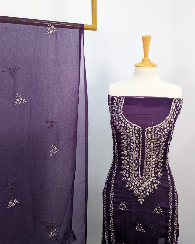 Pakistani Chiffon with Handmade LCD Gotta Work
